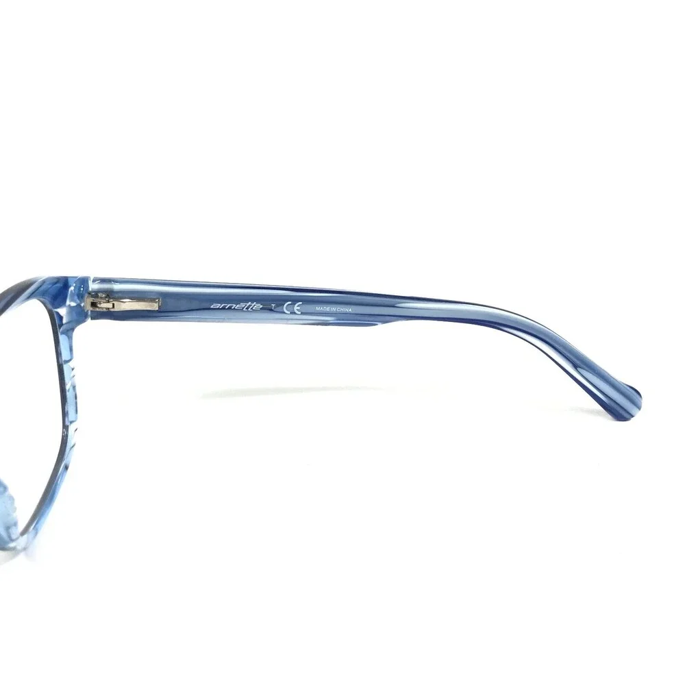Arnette Eyeglasses Frames 7081 1156 SELECTOR Black Blue Square 52-19-140